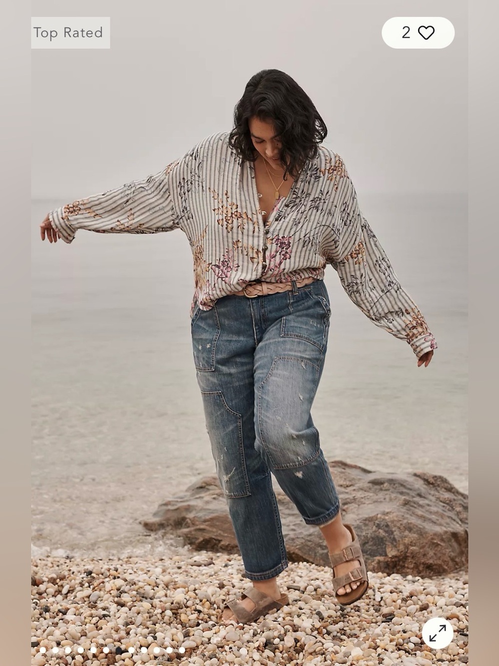 Pilcro The Wanderer Relaxed Jeans $148 Size 18W Anthropologie NWT - Picture 2 of 13
